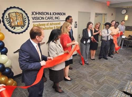 Ribbon cutting