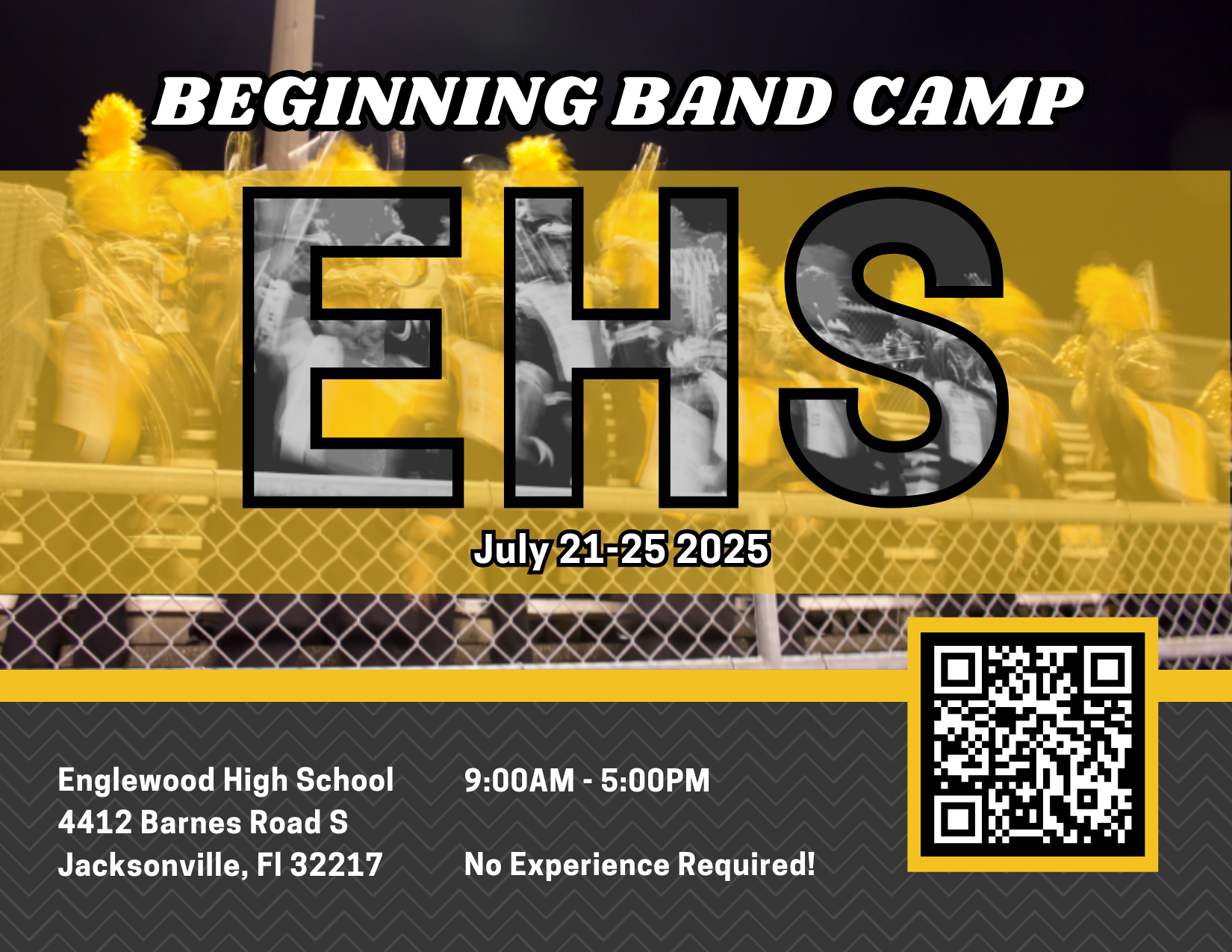 Beginner band camp registration