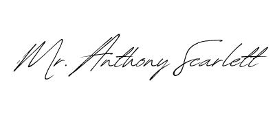 Principal Robert Hudson signature