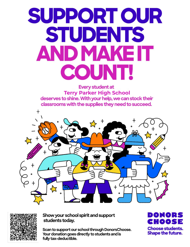 TPHS Donors Choose Flyer