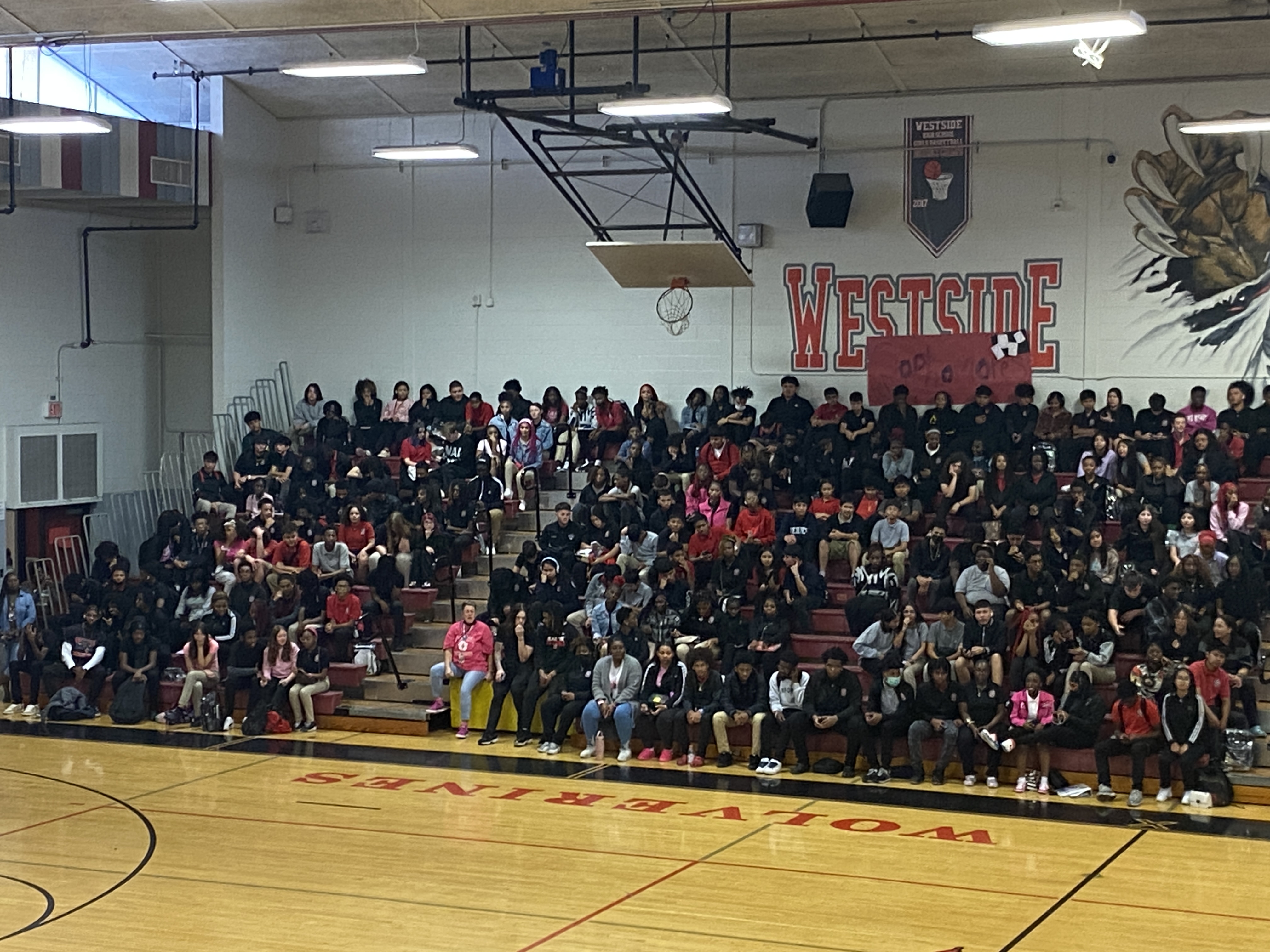 Students in Stands