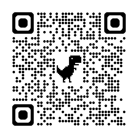 QR code to donate to the Raines cross country team