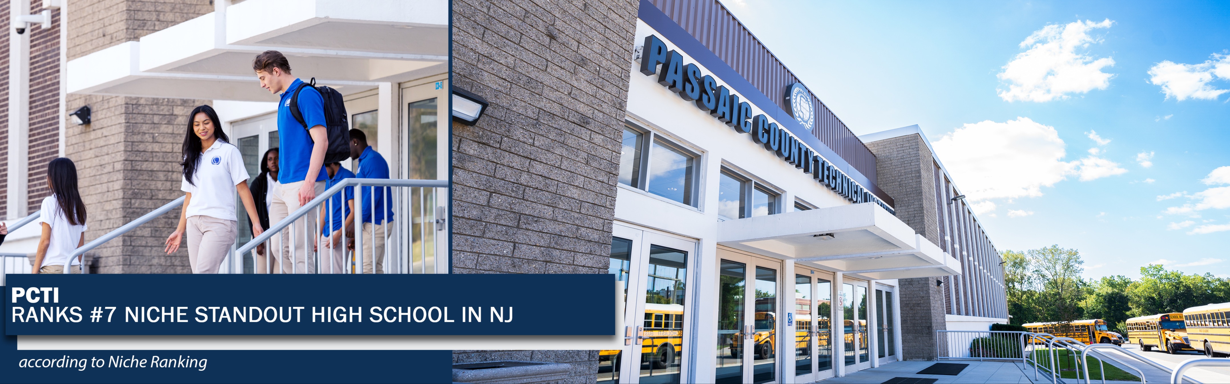 PCTI RANKS #7 NICHE STANDOUT HIGH SCHOOL IN NJ