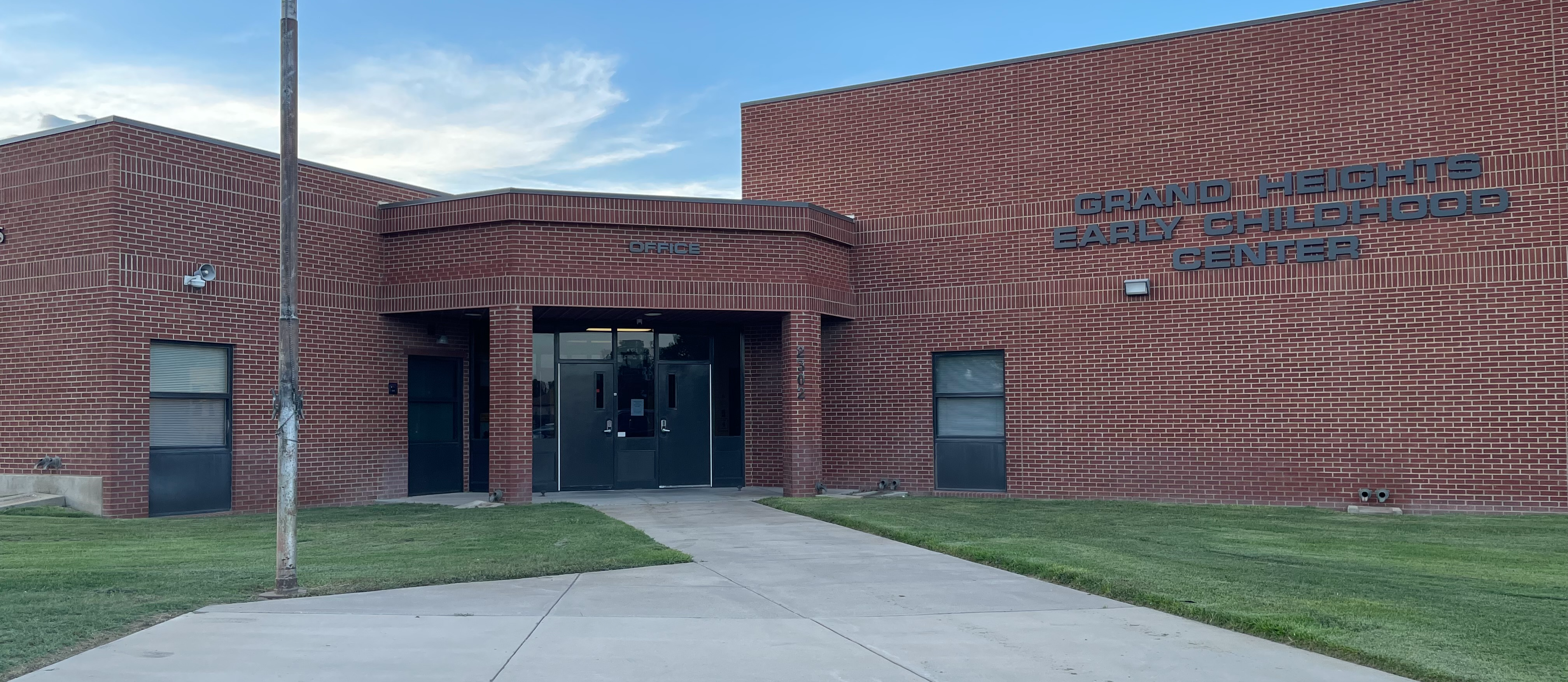 entrance to school