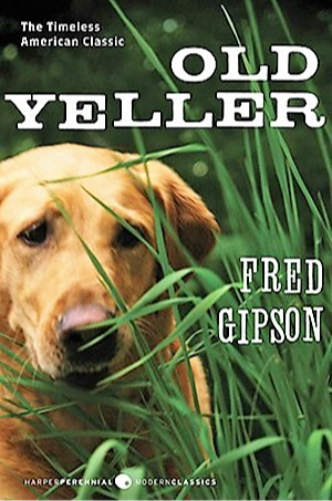 graphic of Old Yeller book cover