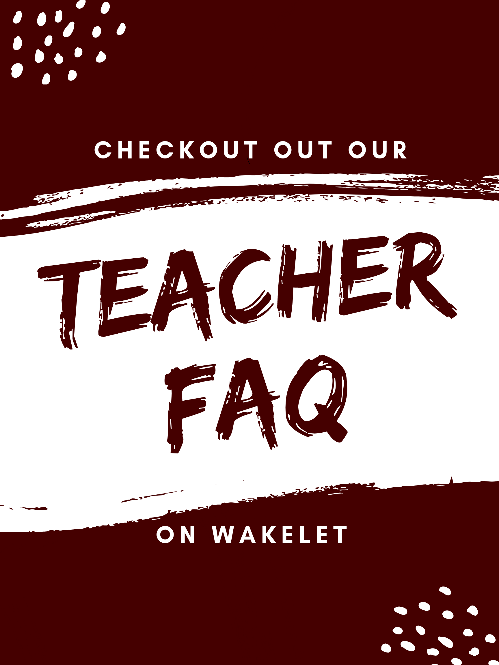 Teacher FAQ