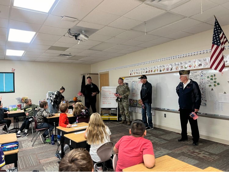 Veterans Visit MES