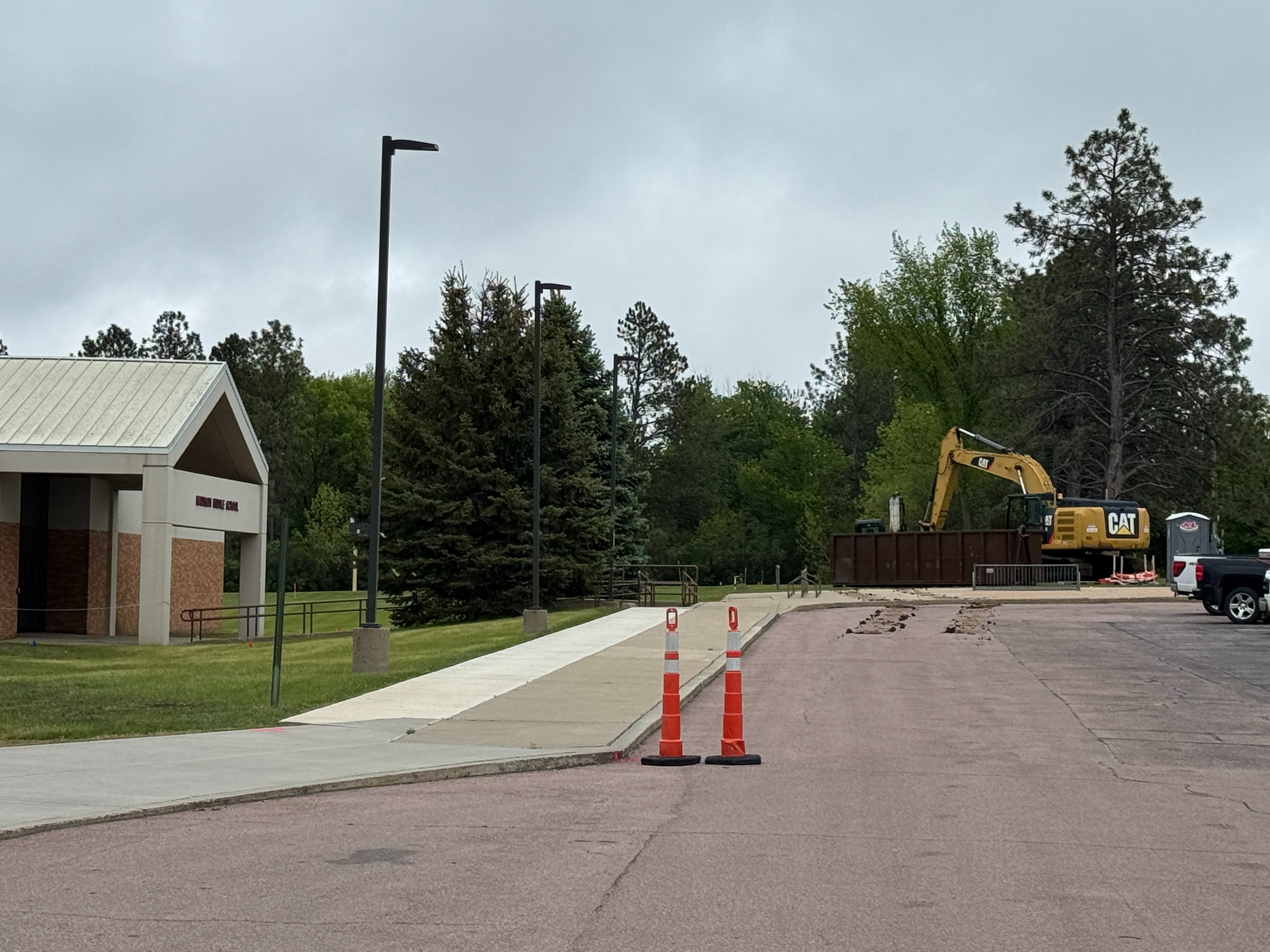 Madison Middle School Construction/Renovation Project is underway.