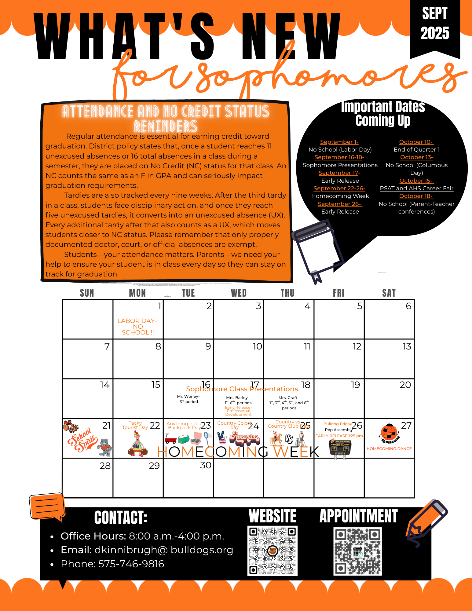 September Calendar