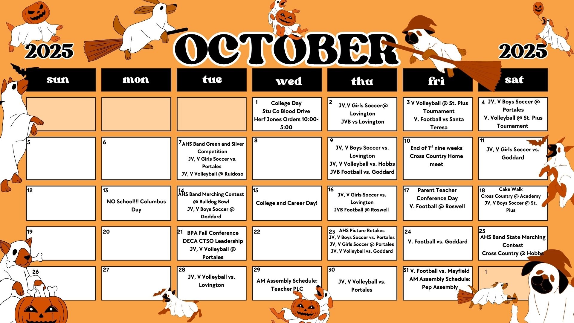 sept calendar