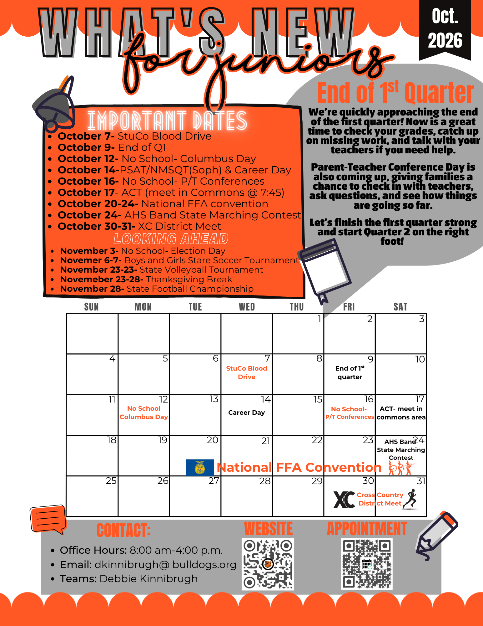 Oct 2026 Calendar
