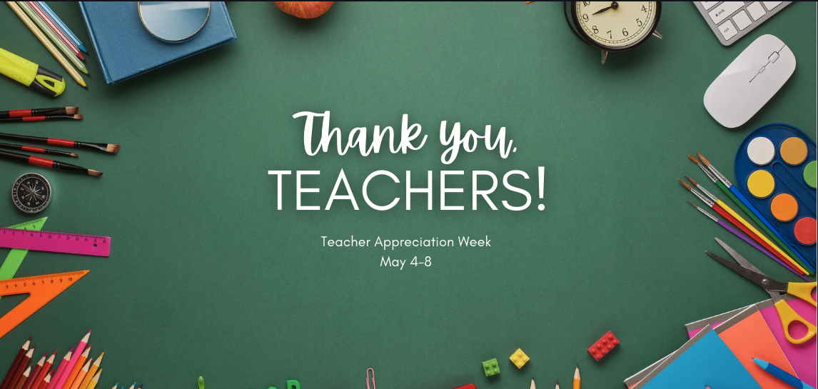 Teacher appreciation week graphic