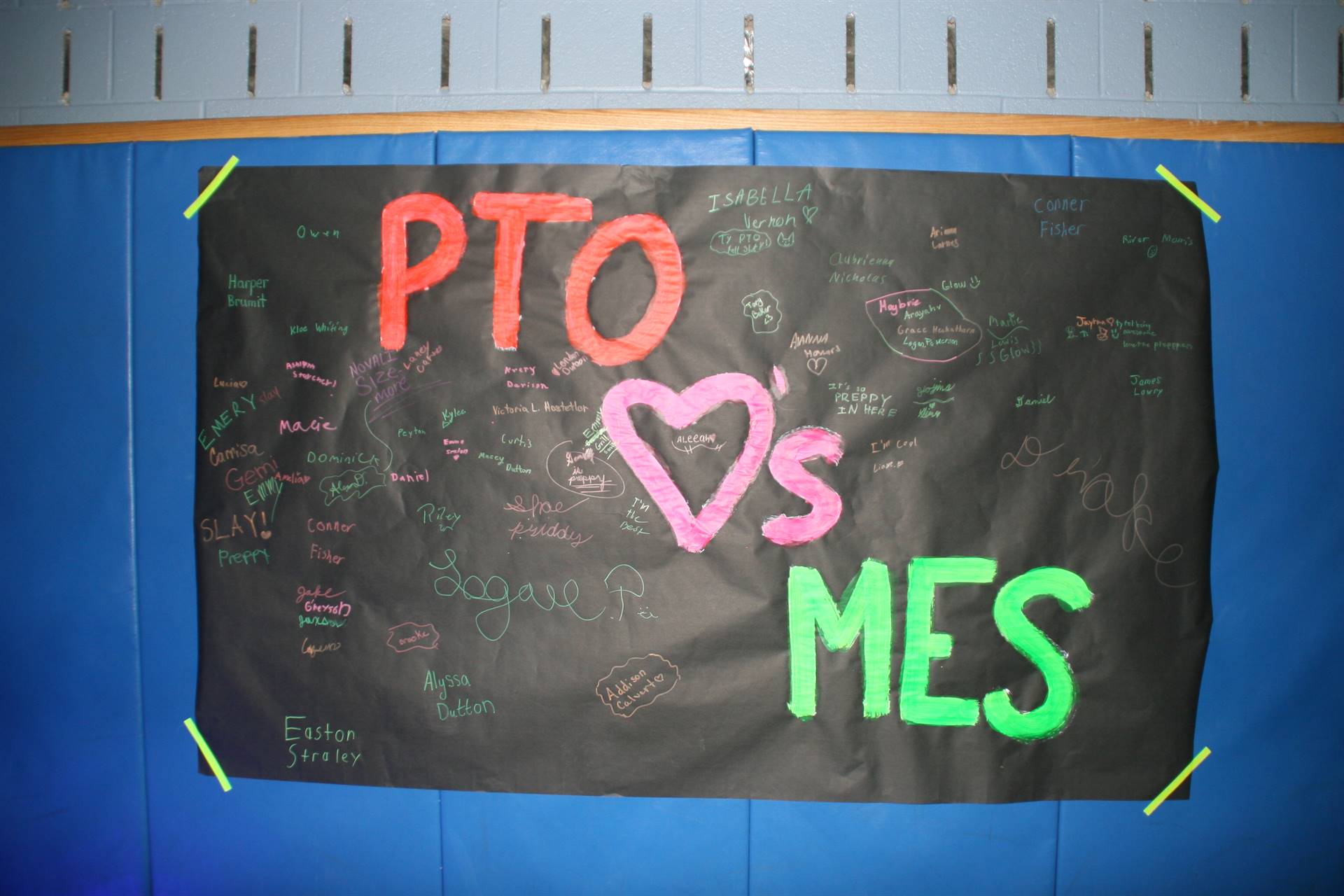 PTO school decoration