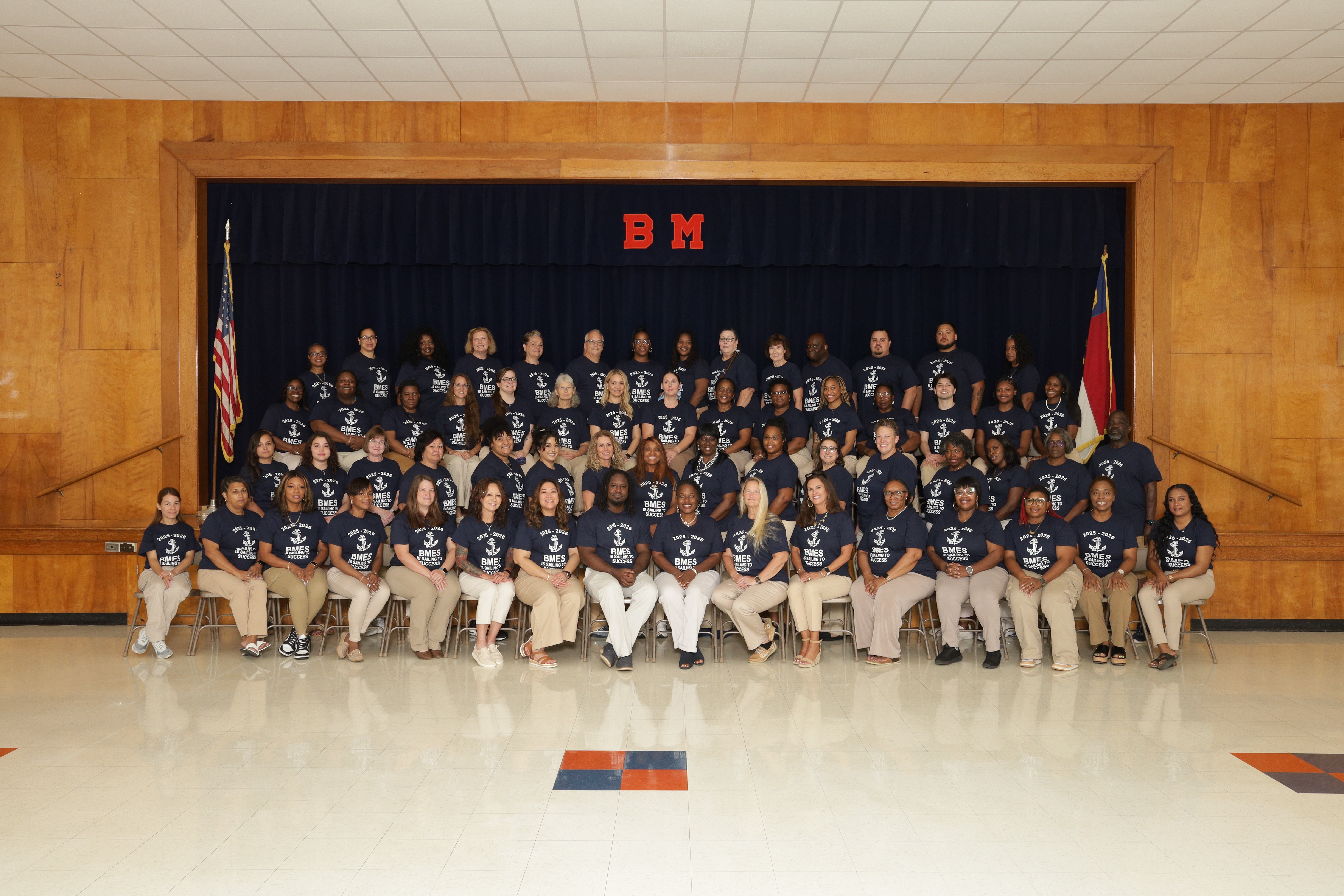 Benjamin J. Martin Elementary staff picture