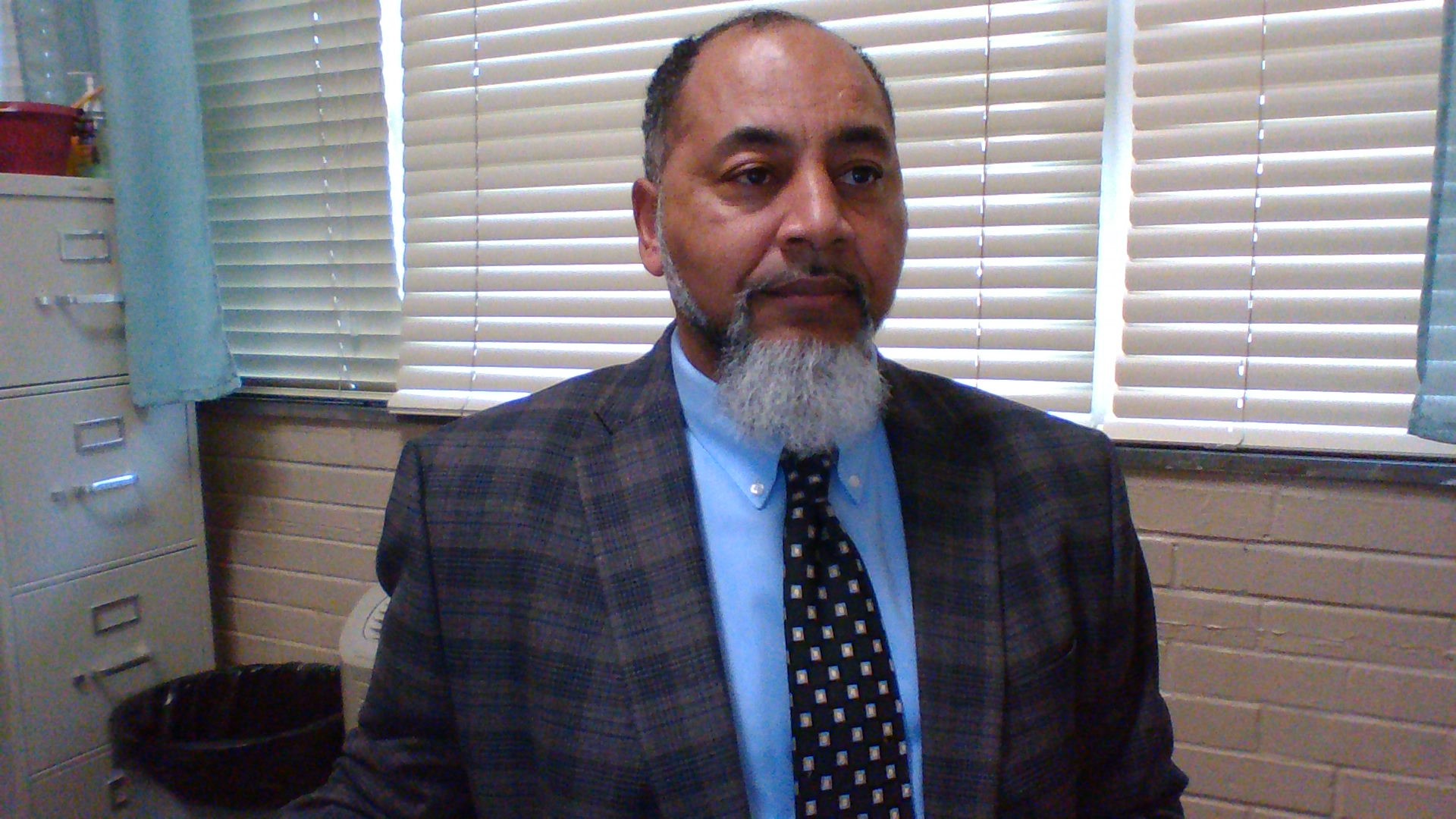 Image showing assistant principal of District 7 Elementary, Mr. Ignatius Williams