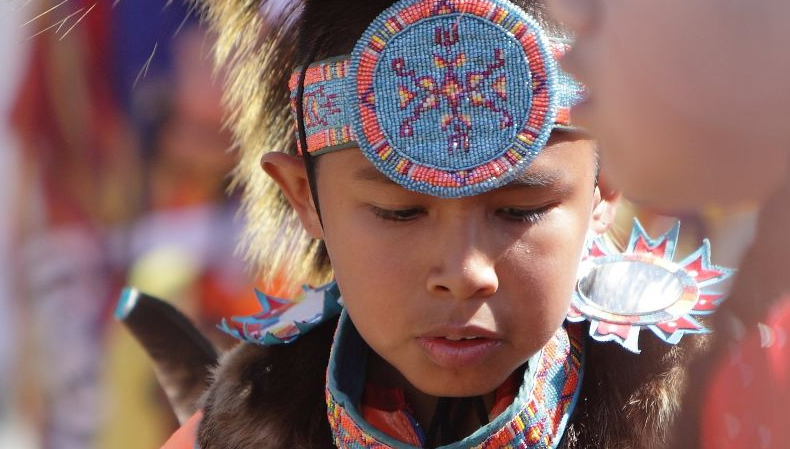 Image of Native American Child 