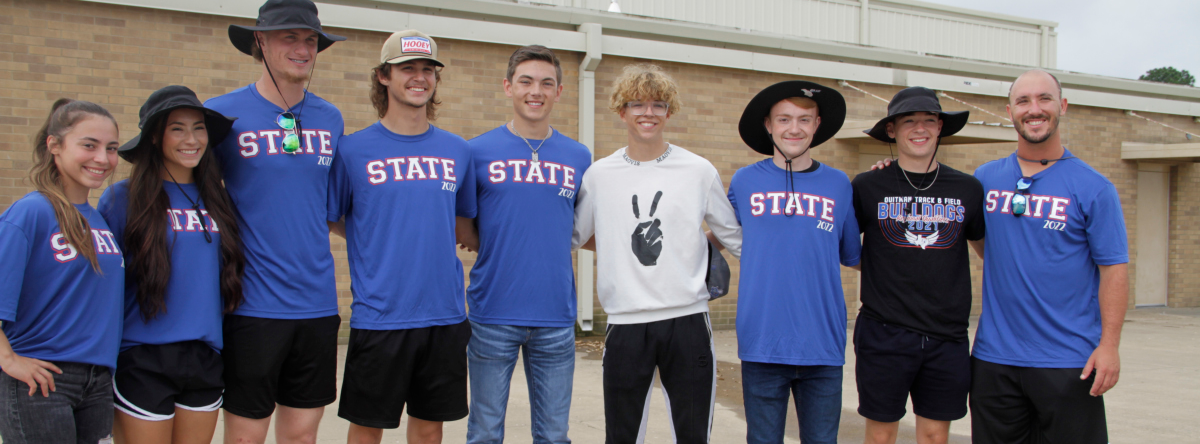 Students who went to state in track