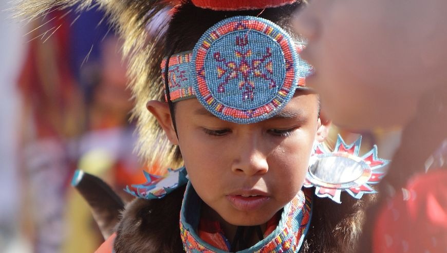  Image of Native American Child 