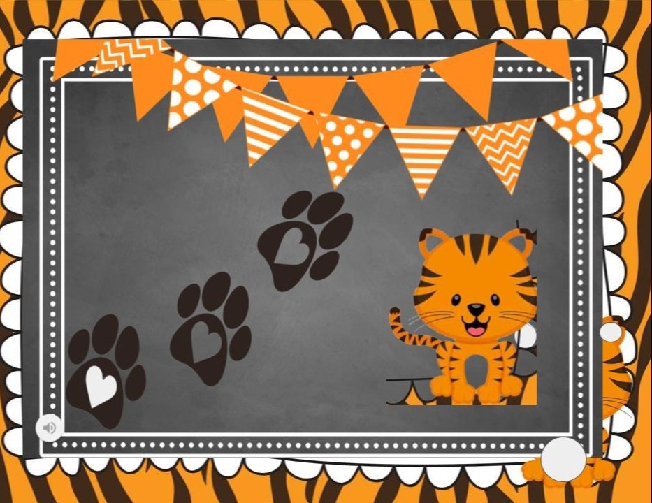 Cute Kitty, Paws & Banner