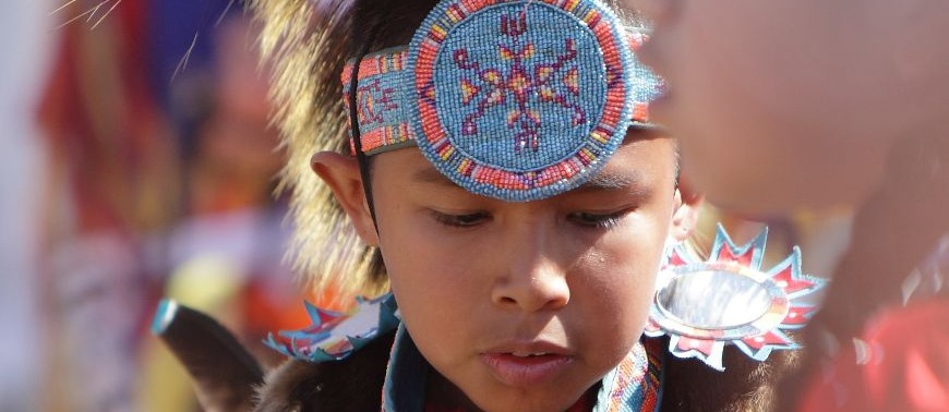 Image of Native American Child 