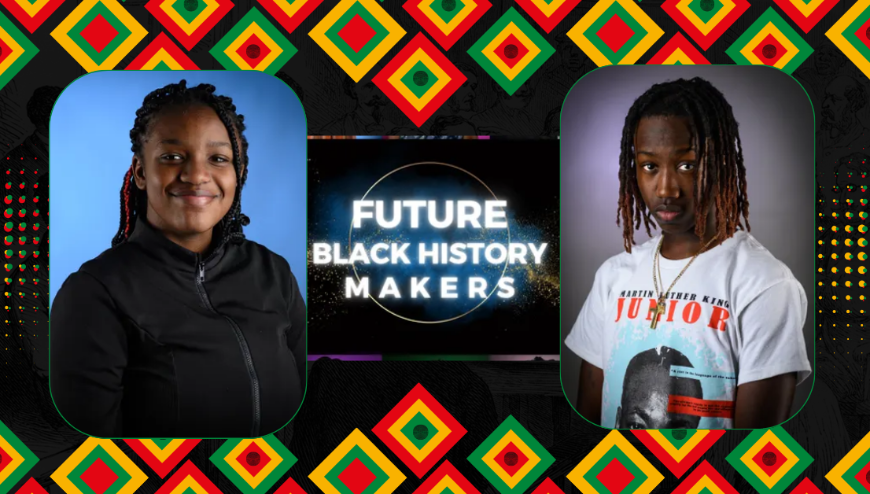 Two Students Future History Makers