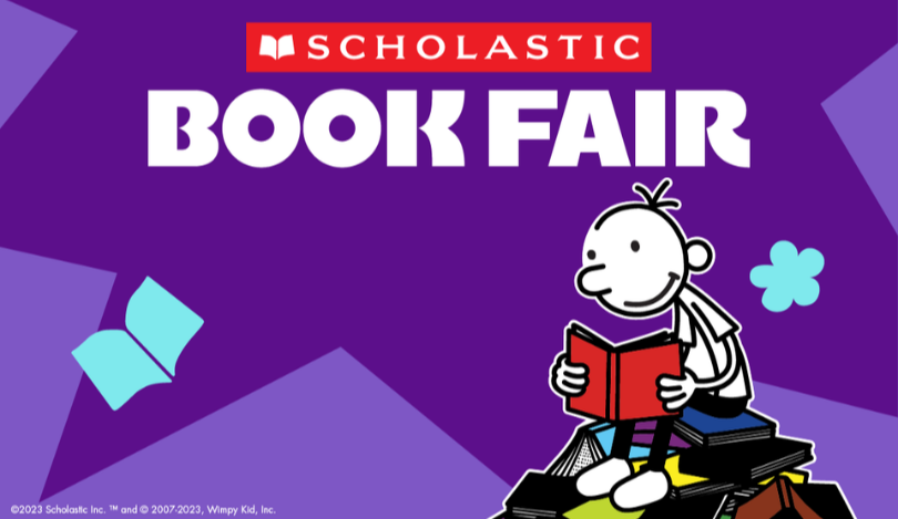 Image sharing Scholastic Book Fair announcement