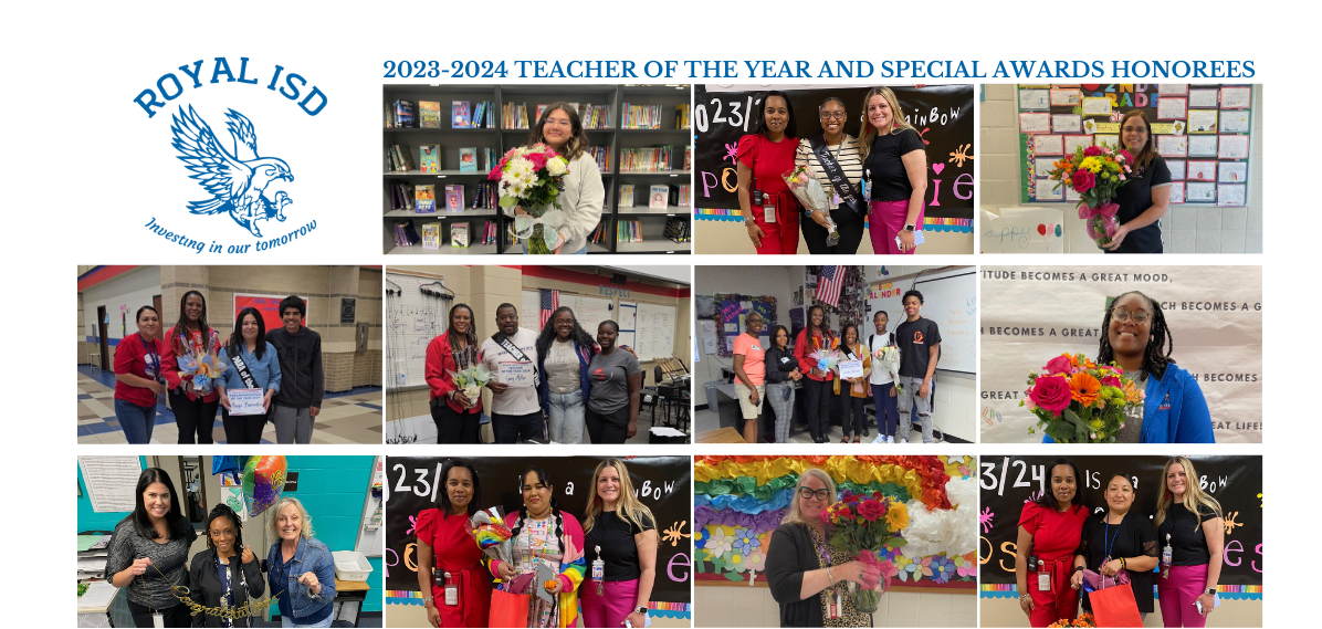 2023-2024 Teacher of the Year & Special Awards