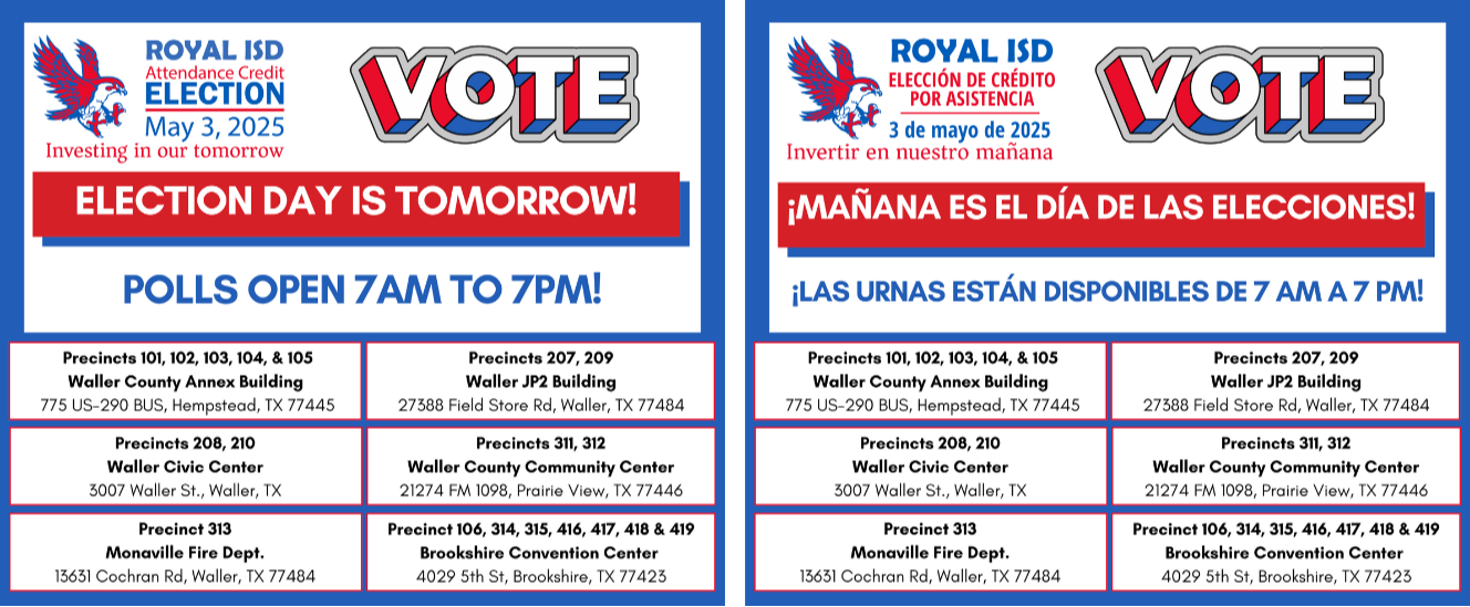 Election Day is Tomorrow – Make Sure Your Voice is Heard!