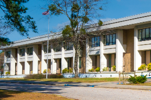 school building from the outside