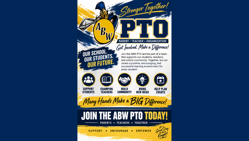 Flyer for the Parent Teacher Organization
