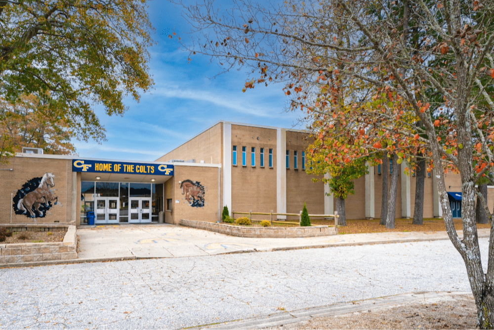 Cape Fear High Exterior of the School 