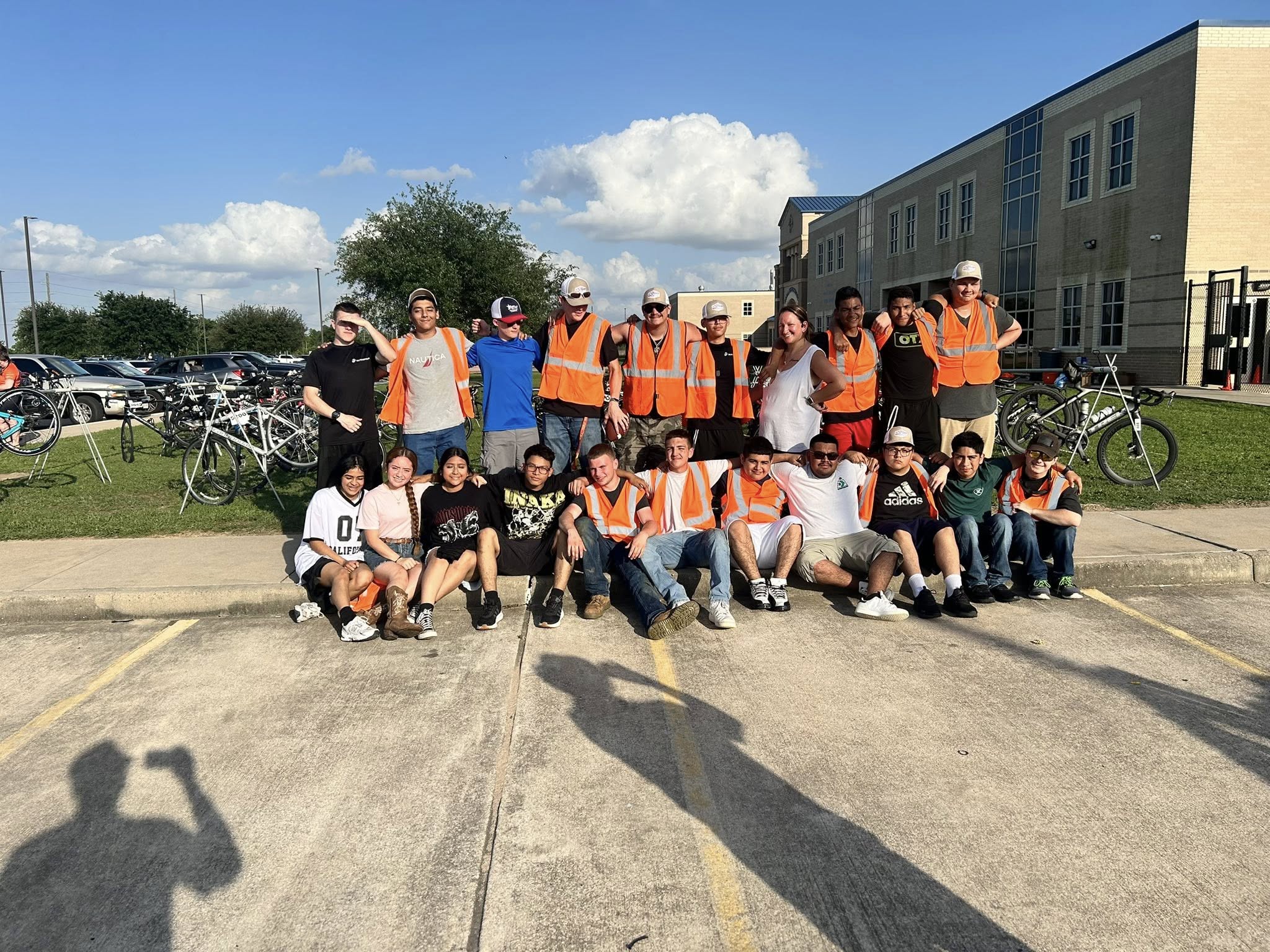 MS150 Volunteer and team building