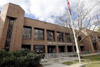 photo of the front view of the Utah State Board of Education building