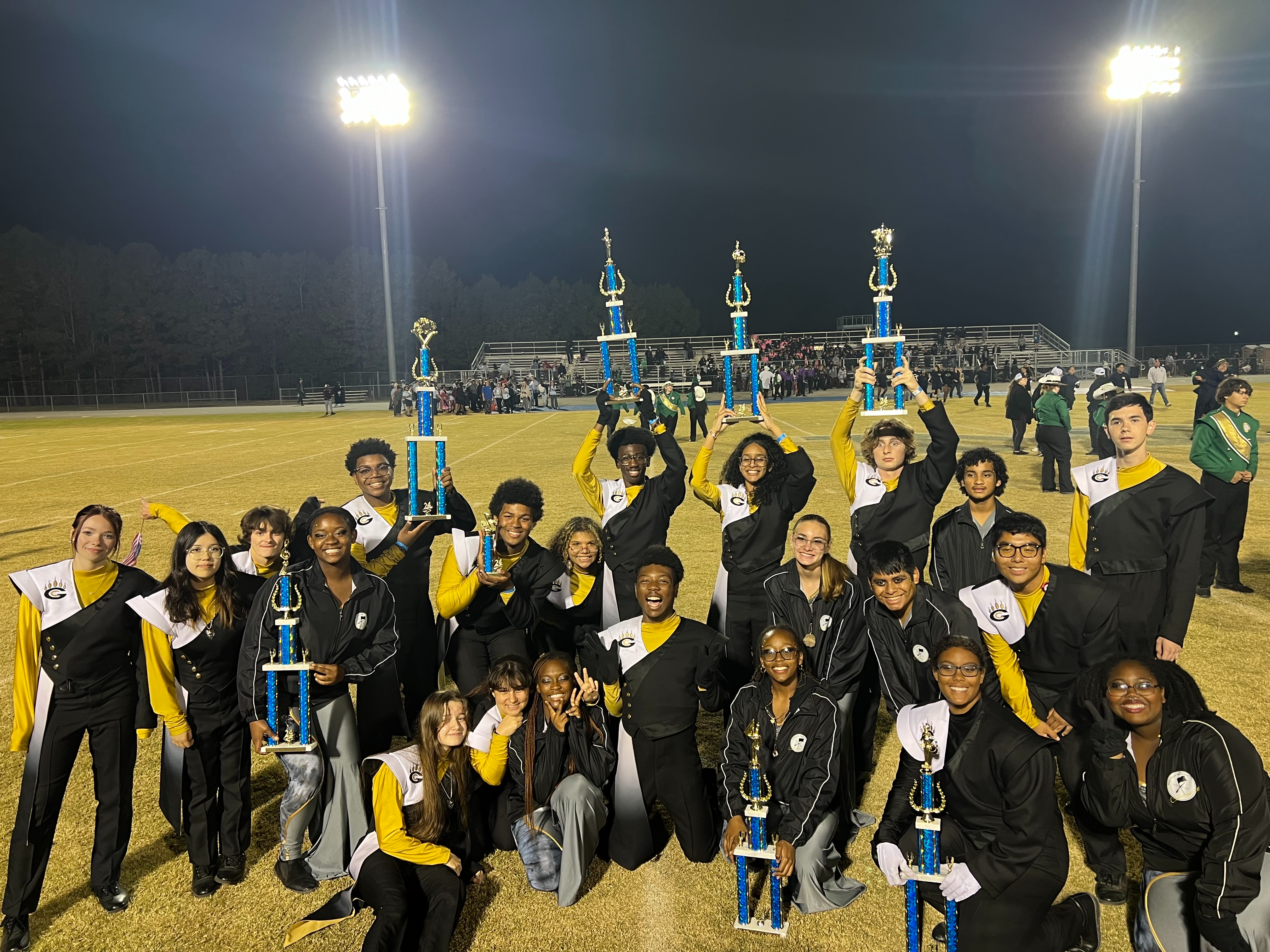 Grays creek band with awards