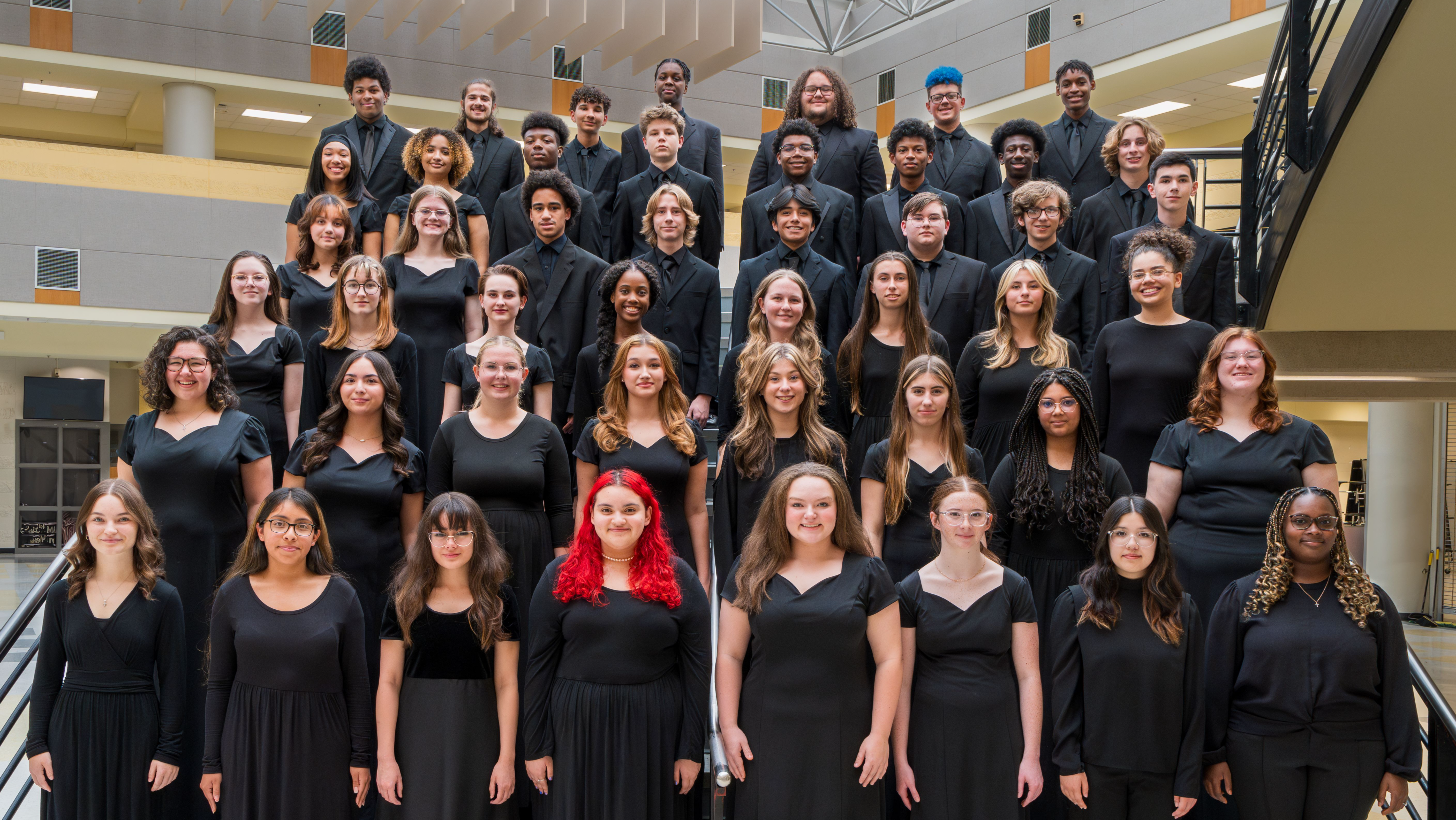 GCHS Chorus students