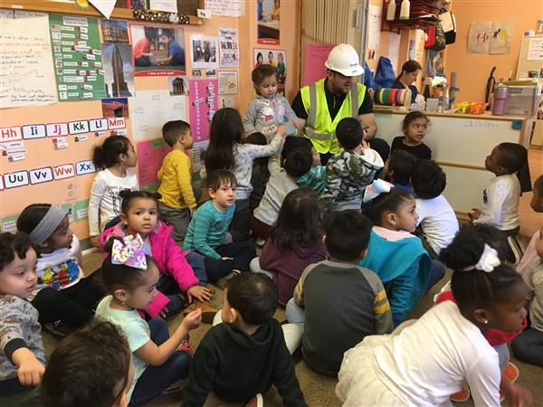 Students in a classroom