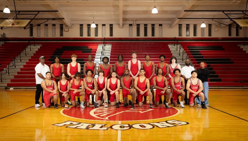 Men falcon wrestlers