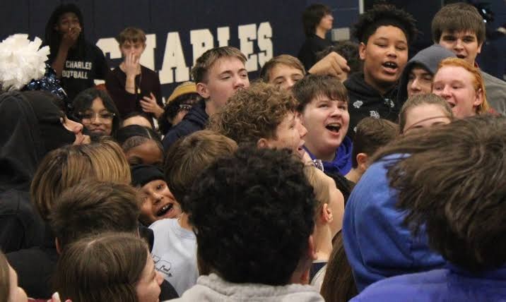Students on the hallway