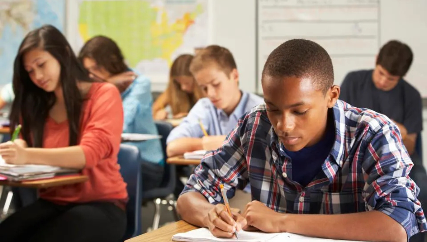 stdents in the classroom