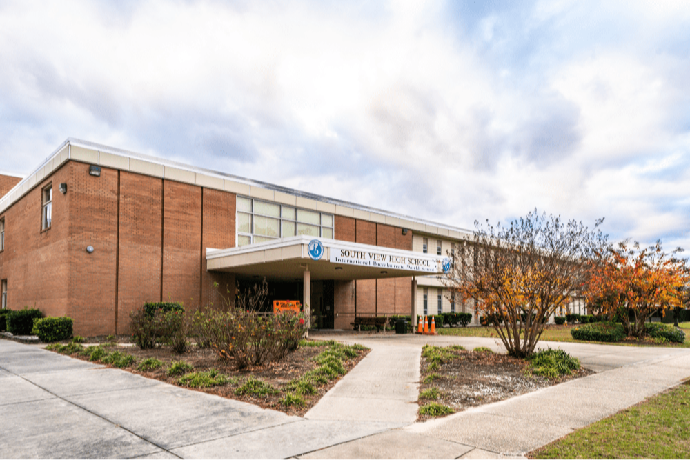 South View High School Building Exterior 