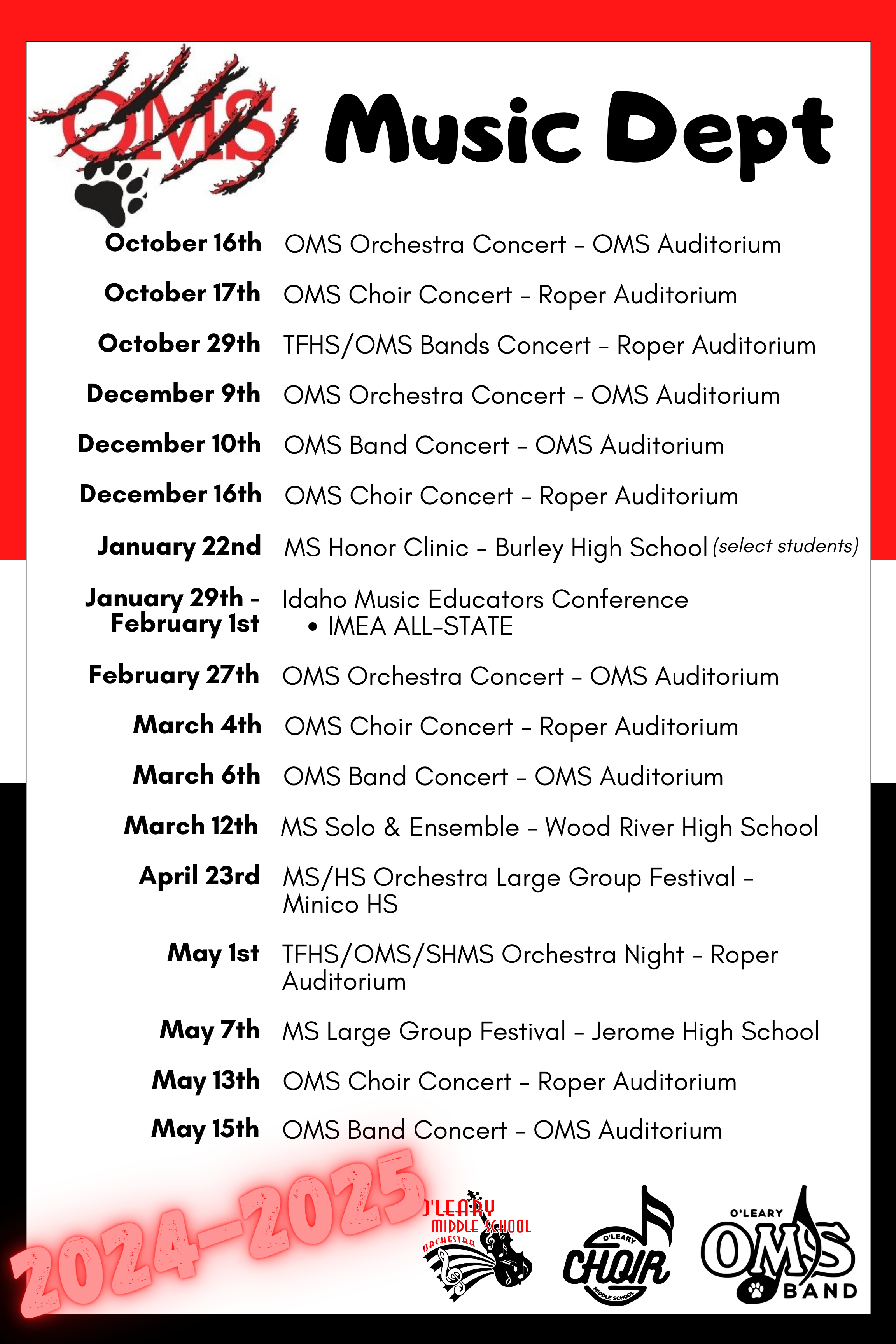 OMS Music Concerts