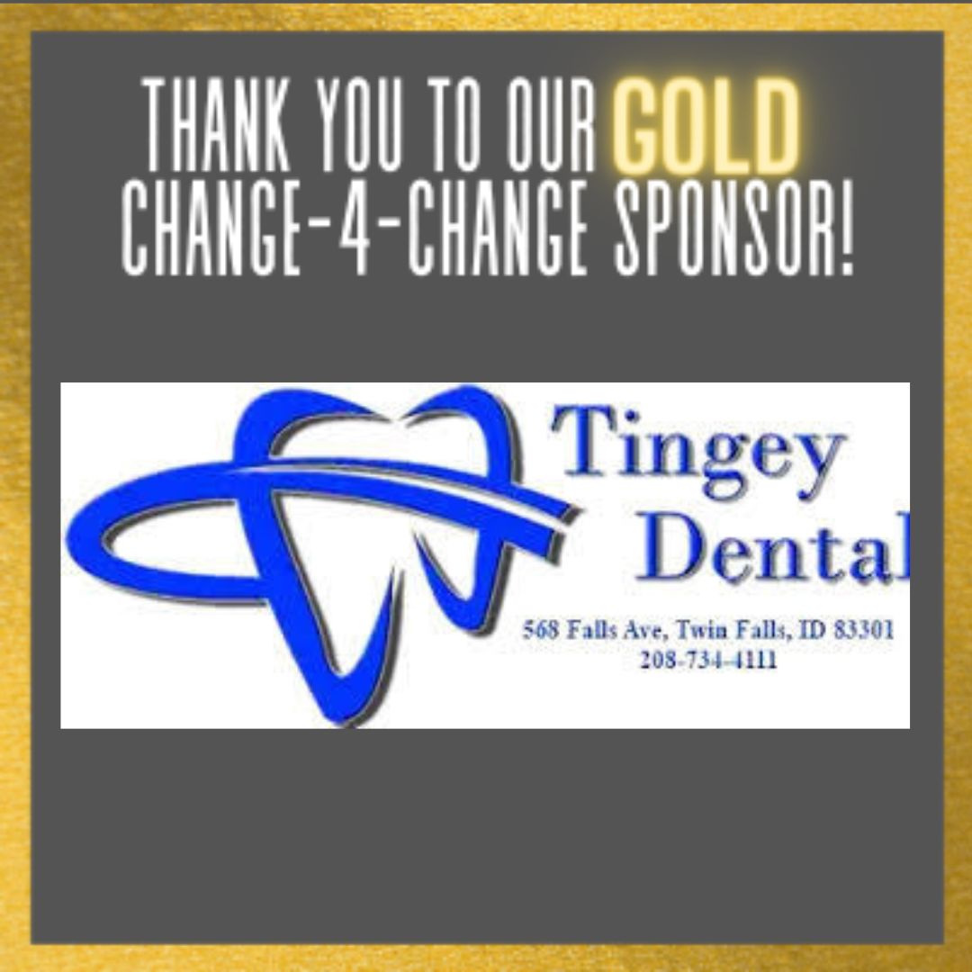 thank you to our gold change for chagne sponsors tingey dental 