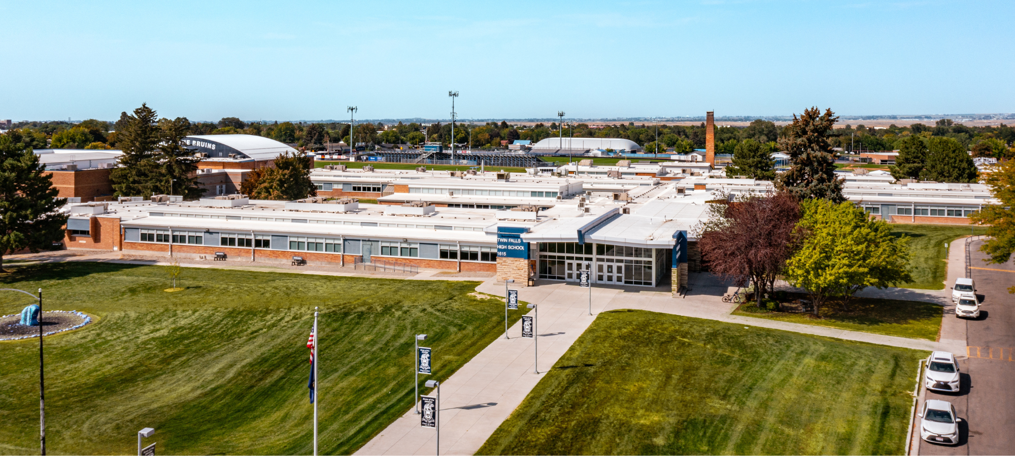 Twin Falls High School exterior