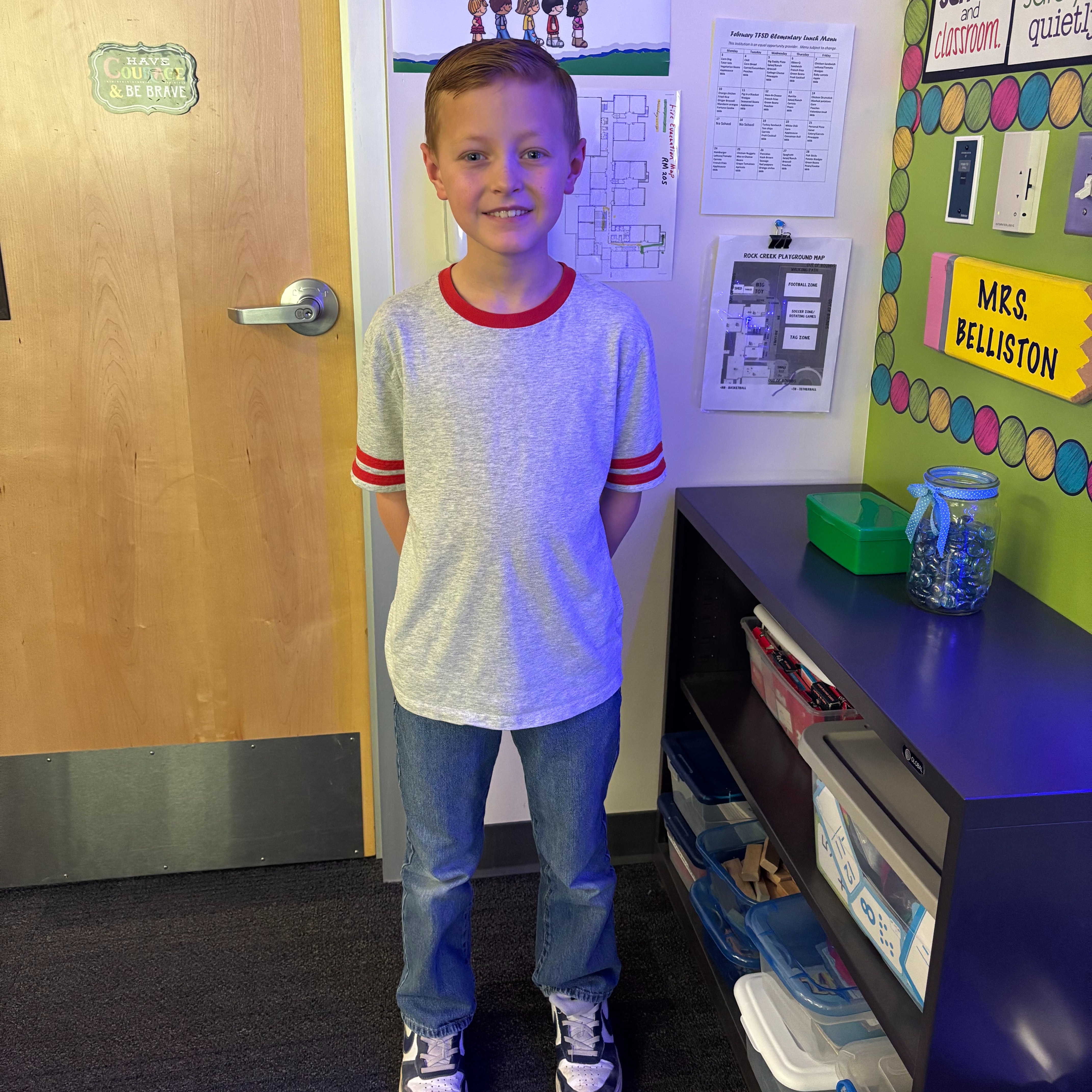 Picture of Third Grade Student of the Week