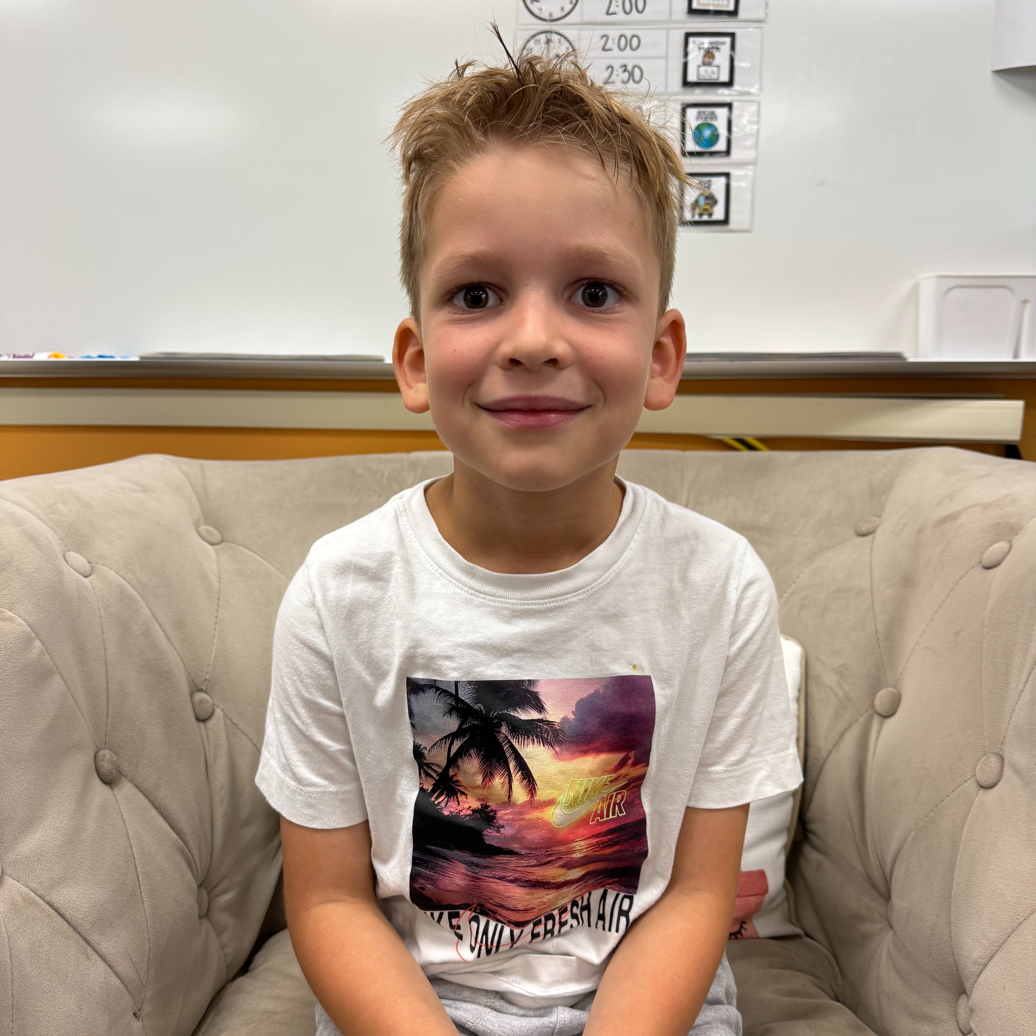 Picture of the Kindergarten Student of the Week