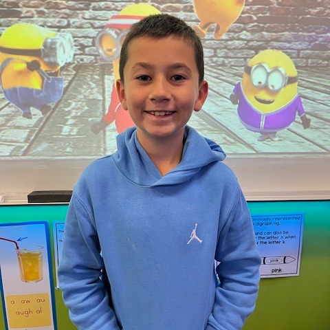Picture of Third Grade Student of the Week