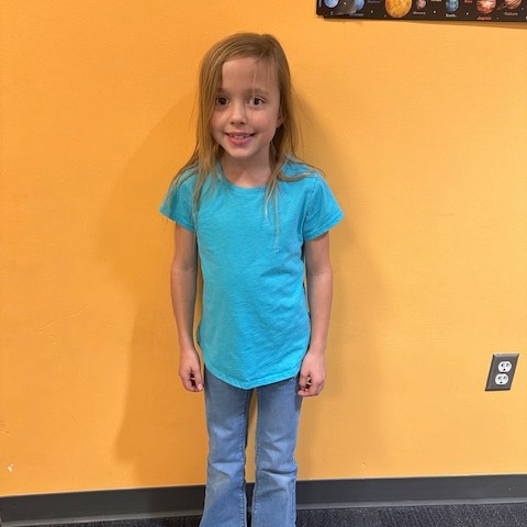 Picture of First Grade Student of the Week