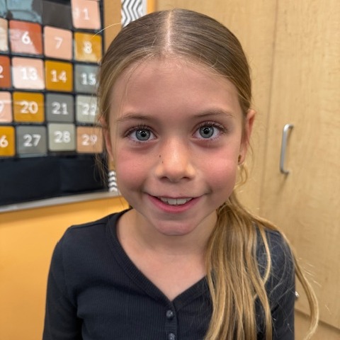 Picture of Second Grade Student of the Week