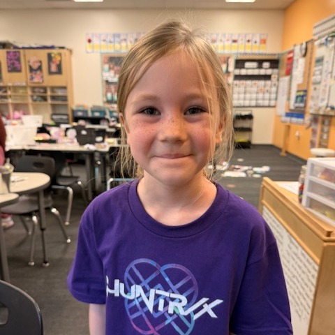 Picture of First Grade Student of the Week