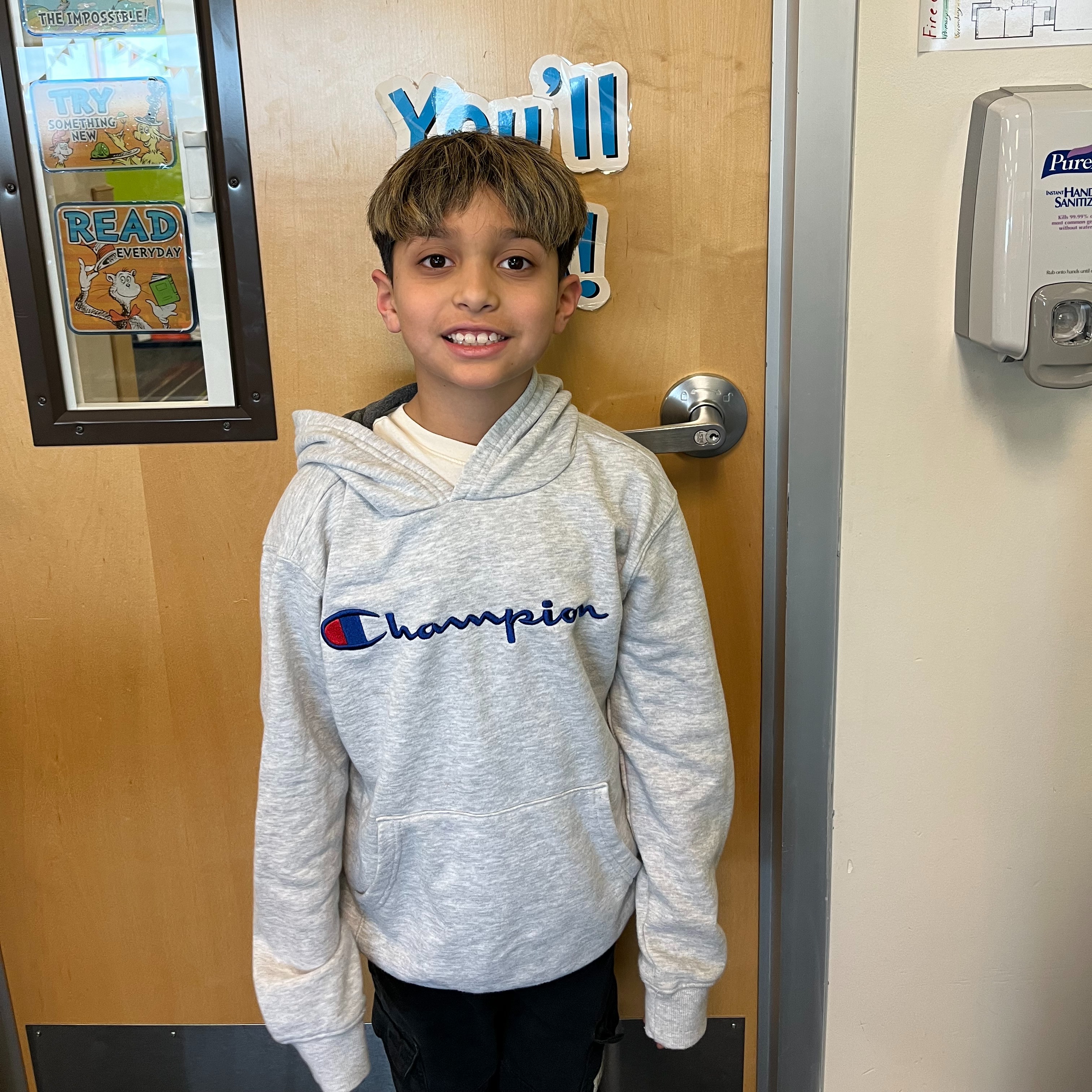 Picture of Third Grade Student of the Week